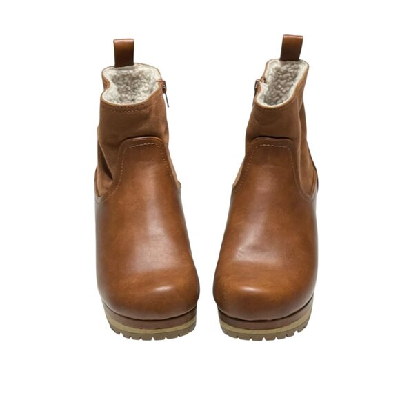 Universal Threads Womens Brown Retro Style Heels - Clog Boots - Size 8.5 - Picture 6 of 12